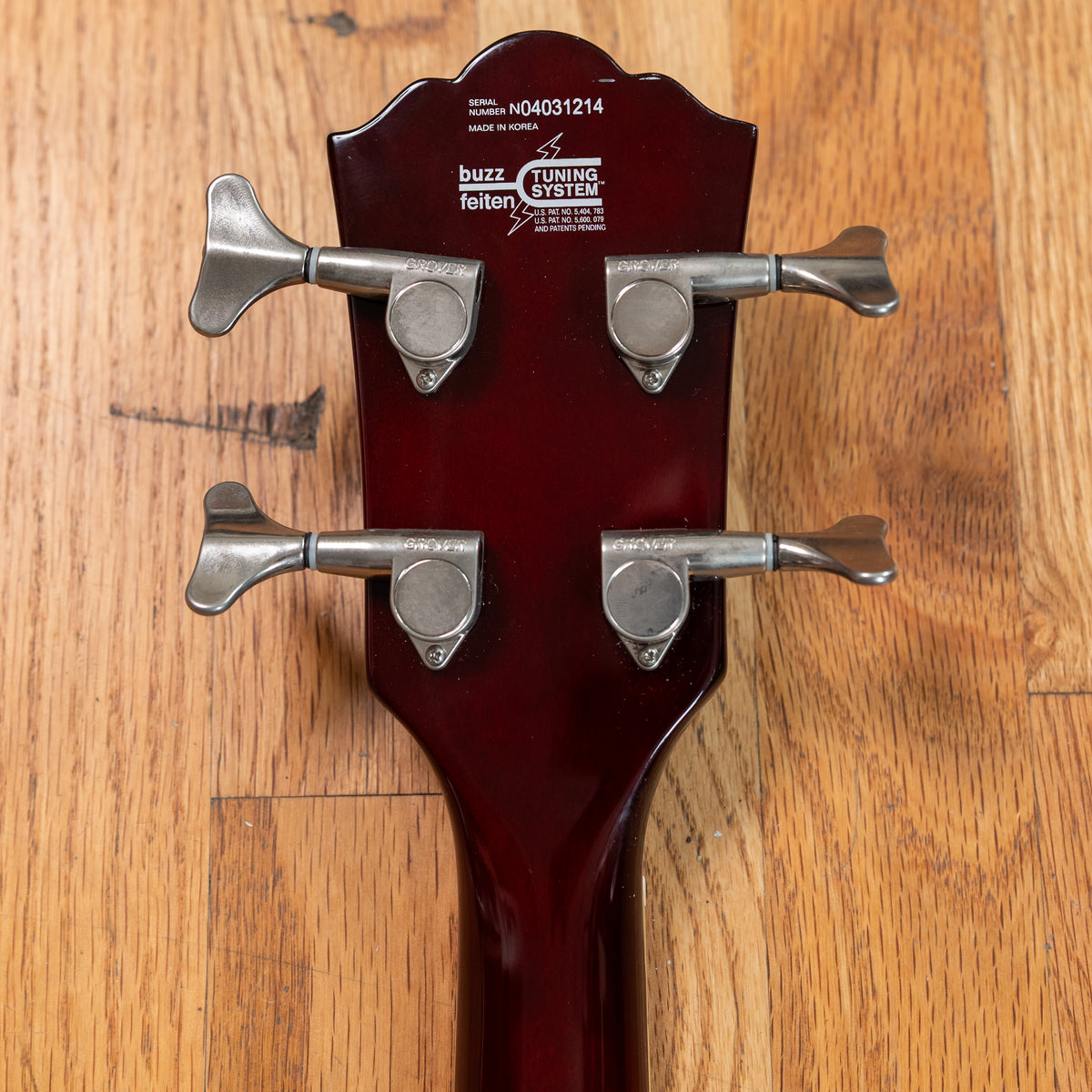 Washburn AB-90 Extra Long Scale Walnut 2000s w/ OHSC