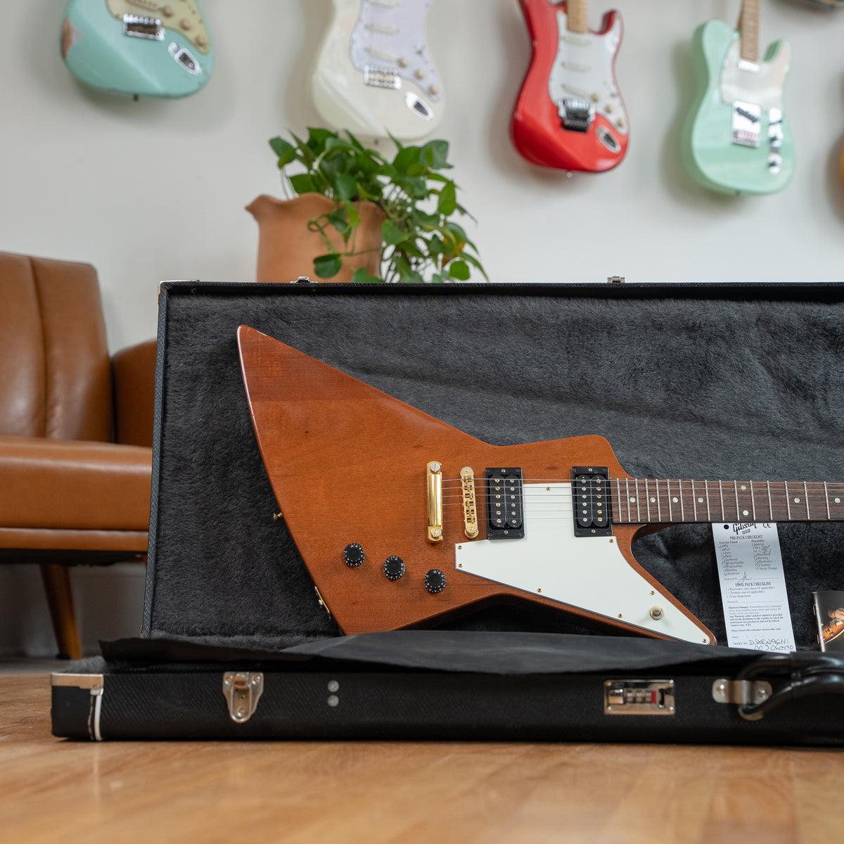 Gibson Explorer Natural Walnut 2010s w/ OHSC