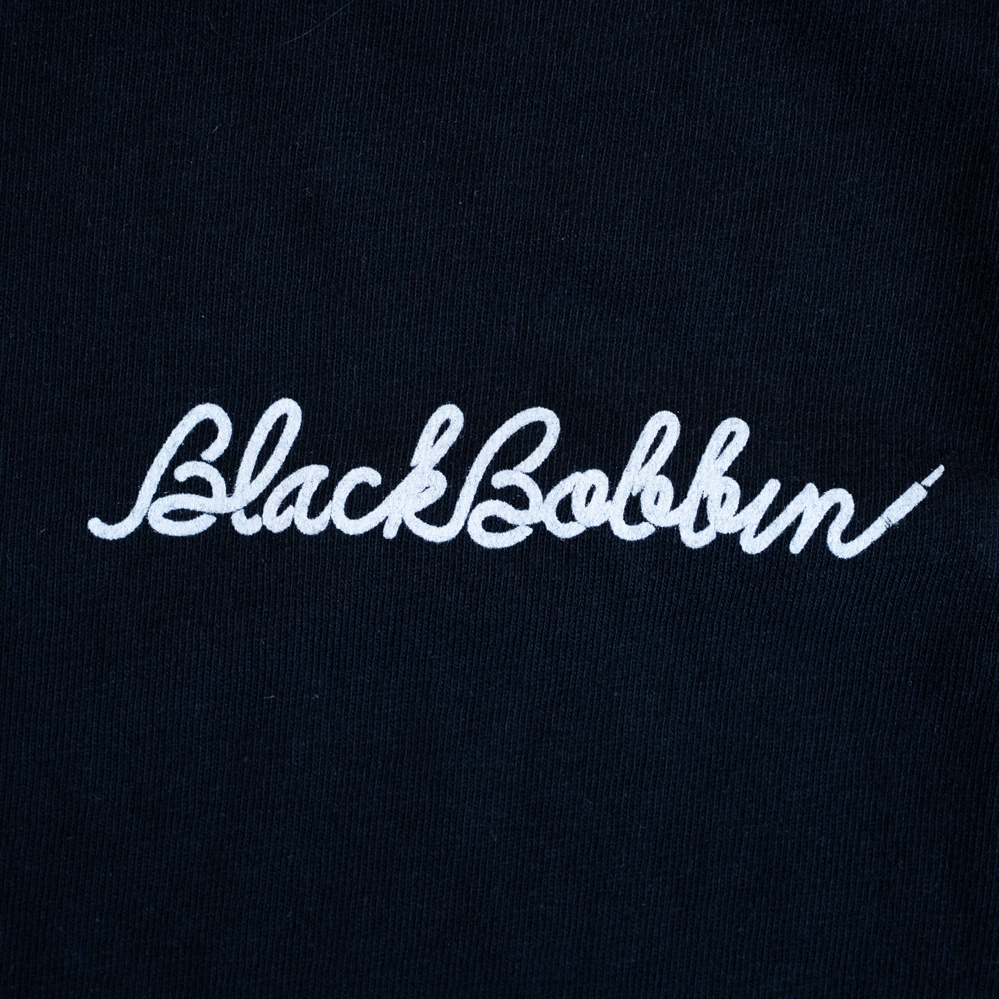 Black Bobbin "Cable" Logo Shirt