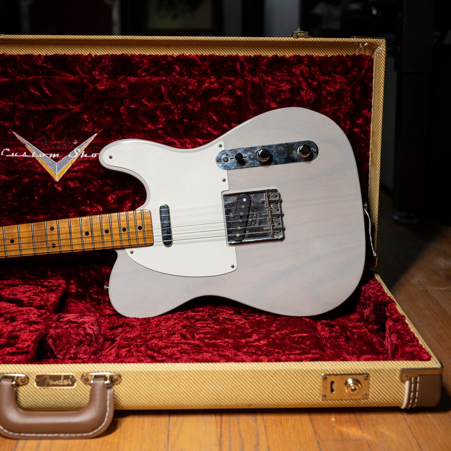 Fender Custom Shop Telecaster 1955 White Blonde NOS w/OHSC