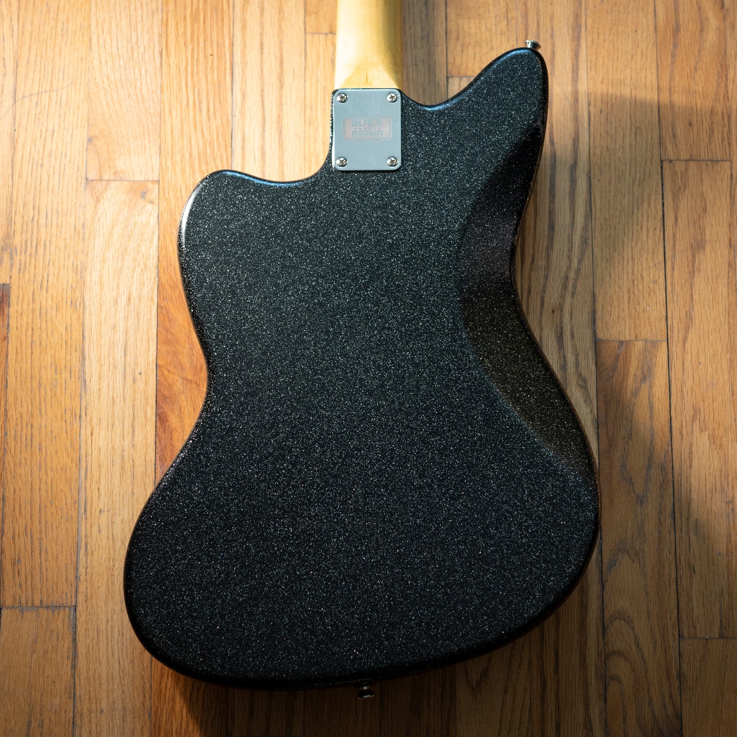 Black Bobbin Custom JM Black Sparkle w/ Matching Headstock USED