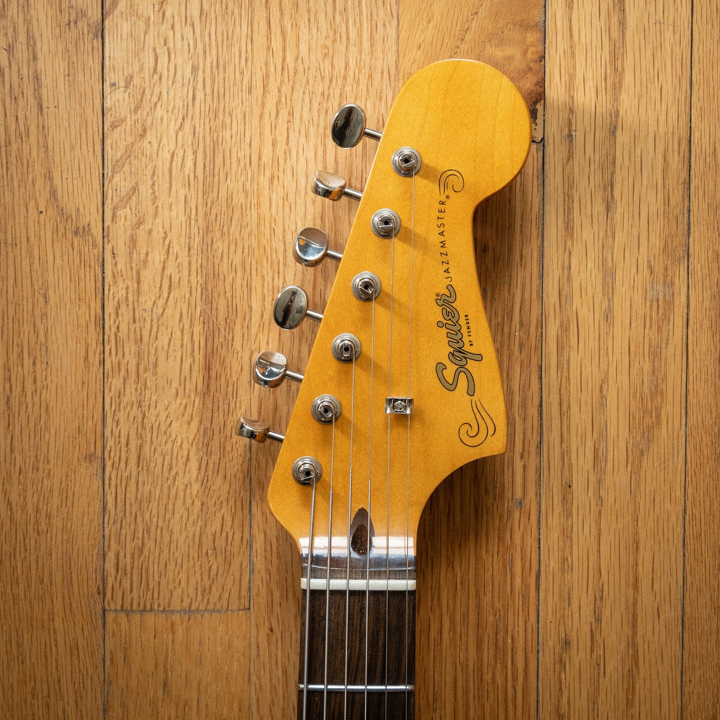 Squier Classic Vibe Late 60s Surf Green Jazzmaster Black Bobbin Modified C# Standard Conversion