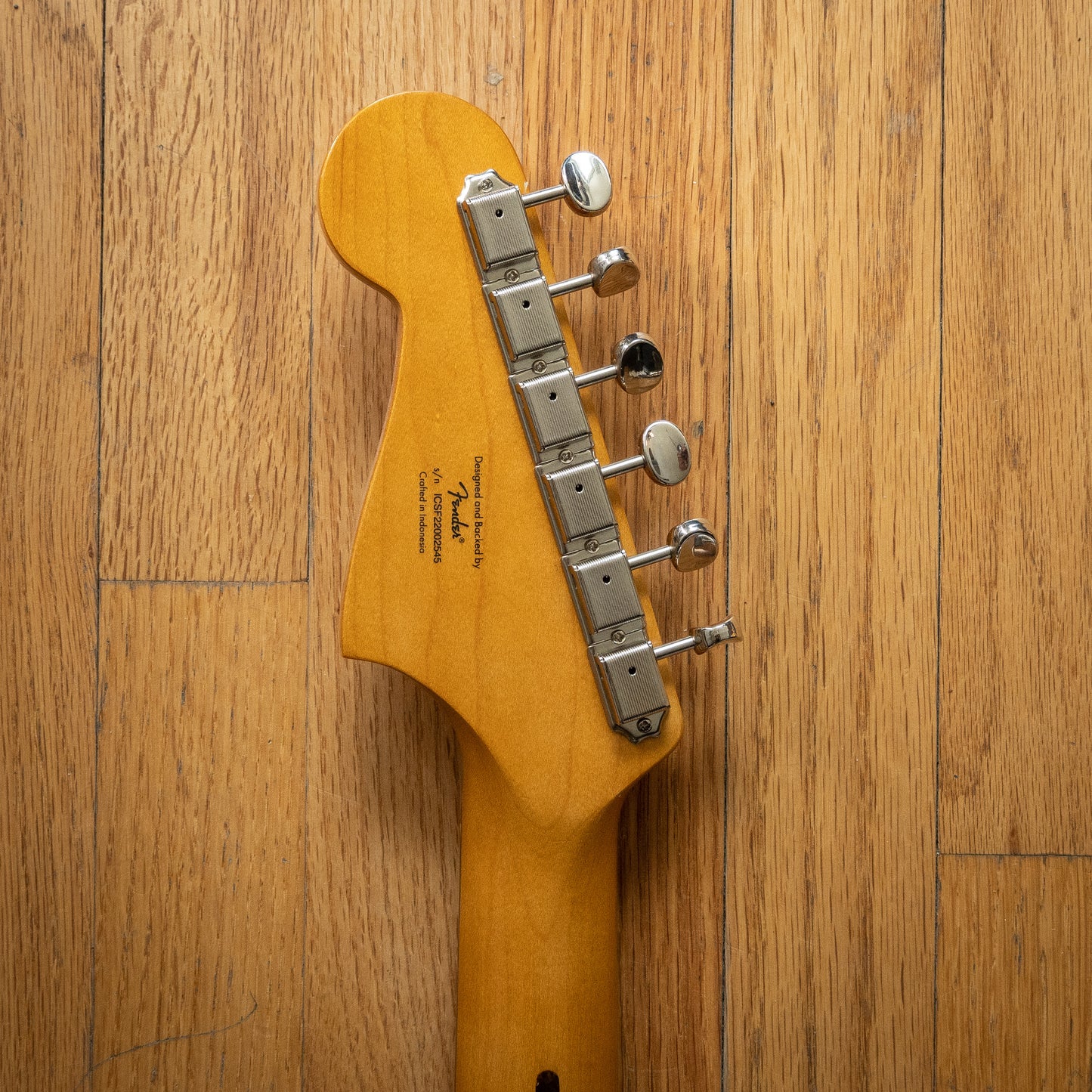 Squier Classic Vibe Late 60s Surf Green Jazzmaster Black Bobbin Modified C# Standard Conversion