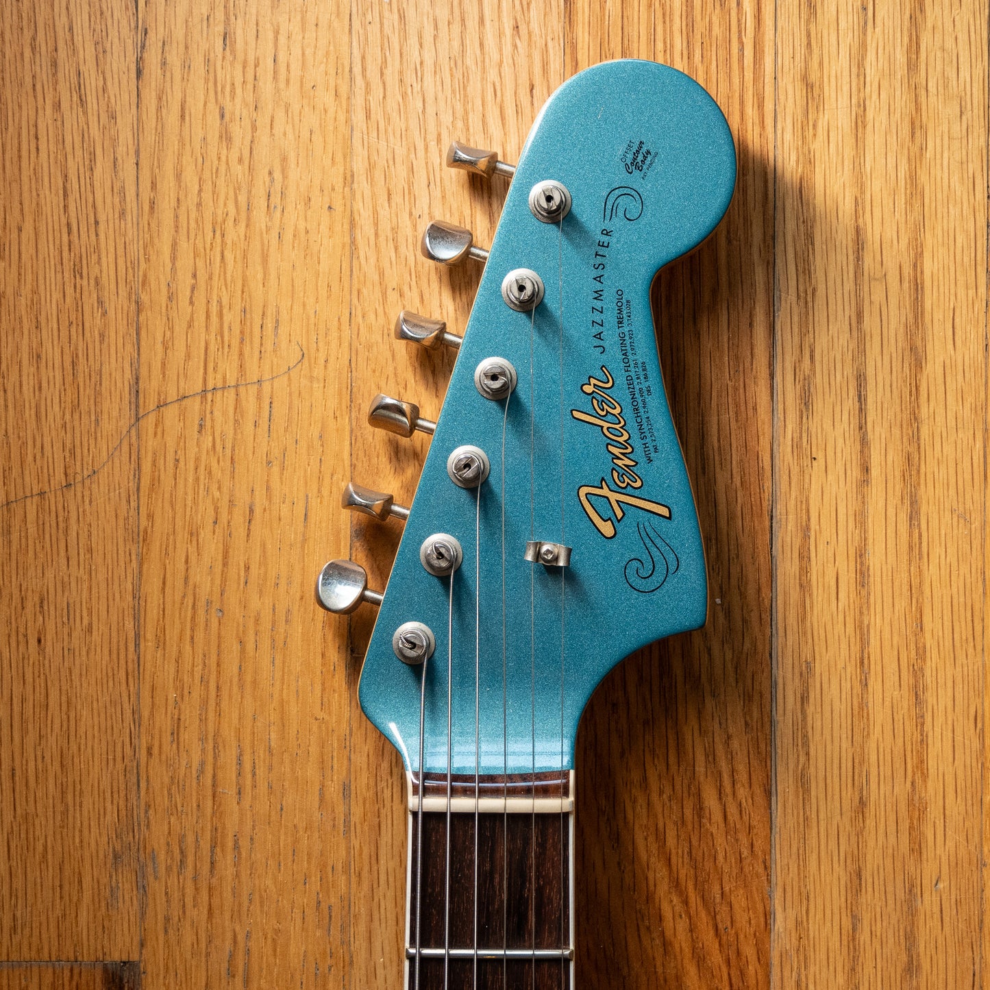 Fender Wildwood American Vintage Thin Skin' '65 AVRI Jazzmaster Ocean Turquoise 2016 w/OHSC