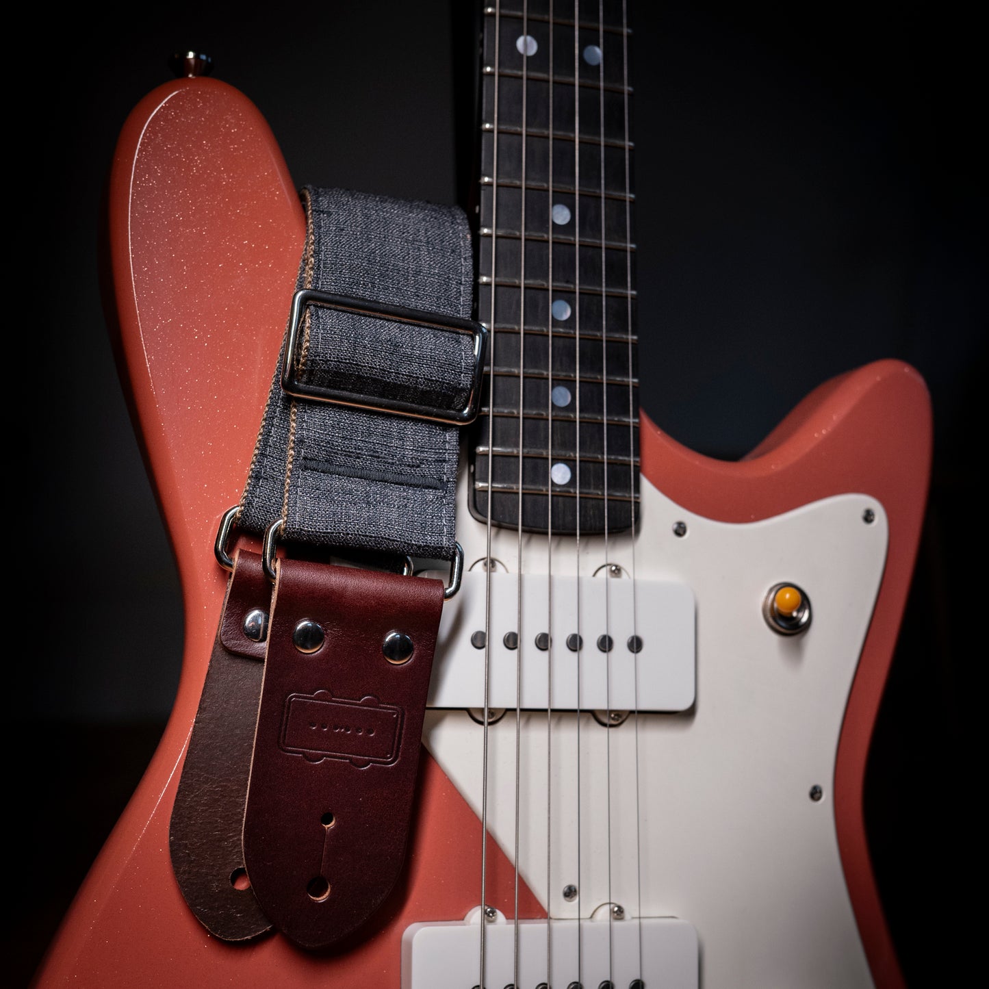 Josey Straps Black Bobbin Exclusive Charcoal w/ Sunset Ends