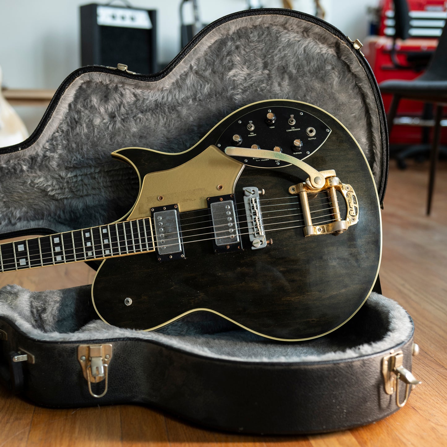 Gretsch 7681 Super Axe 1970's Ebony Stain w/HSC