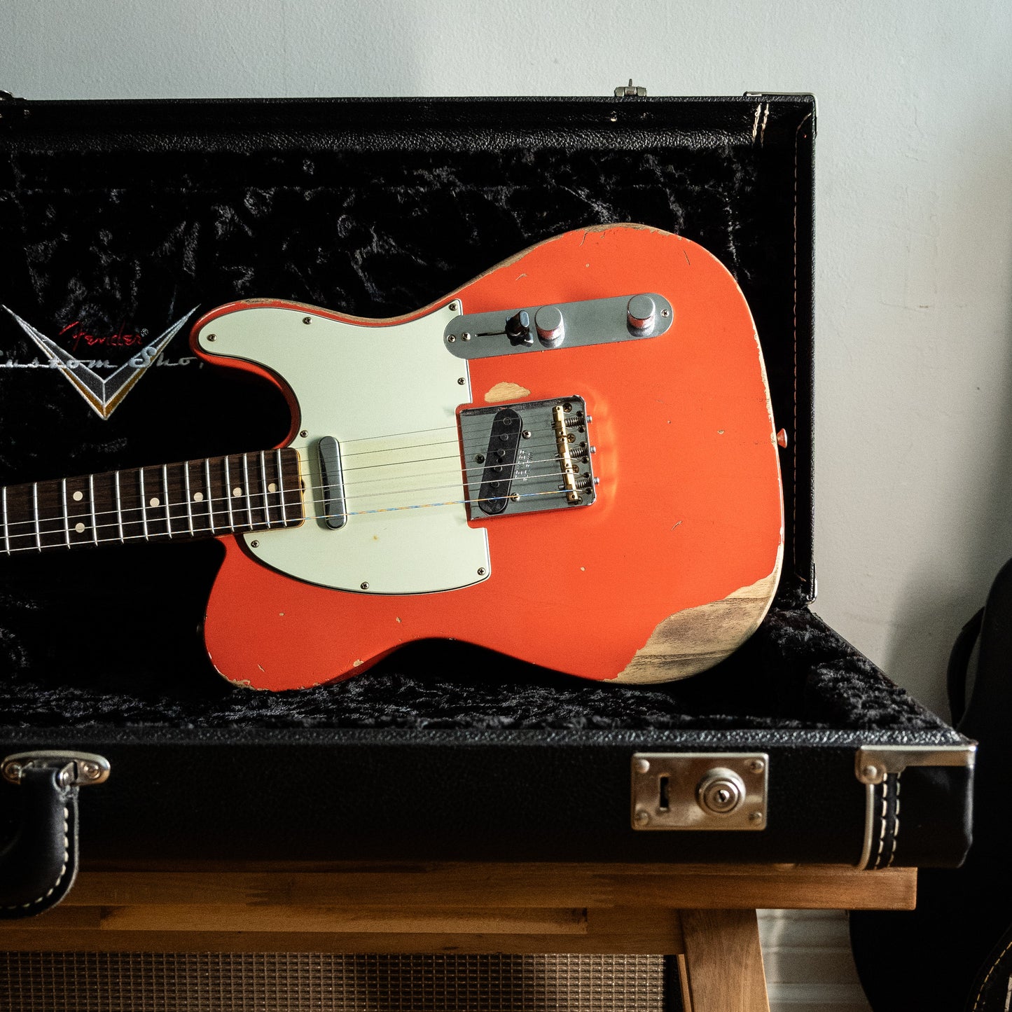 Fender CS Telecaster NAMM Edition Tahitian Coral 2017 w/OHSC