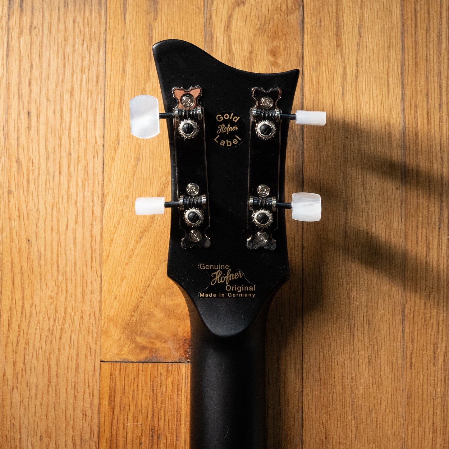 Hofner 500/1 Gold Label Violin Bass Matte Black (Imported Limited Run) w/OHSC
