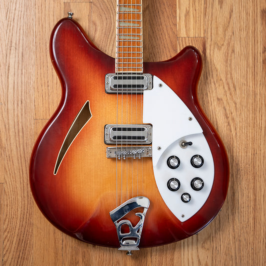Rickenbacker 360 Fireglo 1980's w/OHSC