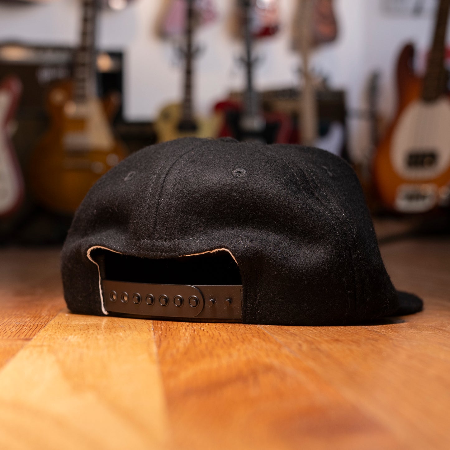 Black Bobbin "BB" Wool Hat Black