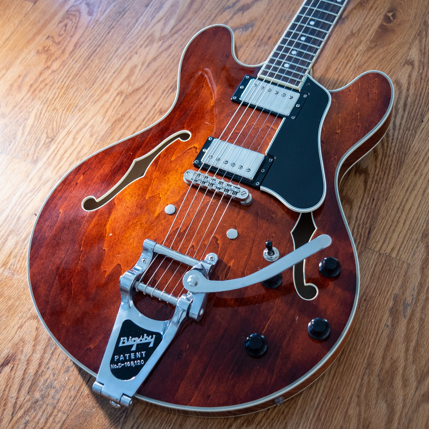 Eastman T386 Natural w/Bigsby & HSC 2012