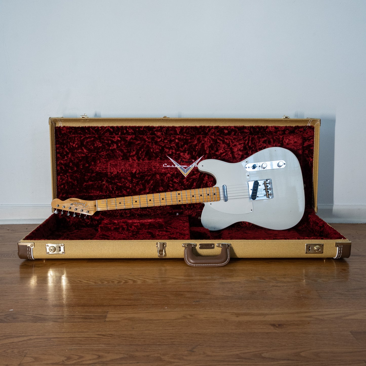Fender CS Telecaster Journeyman Relic Faded Desert Tan w/OHSC