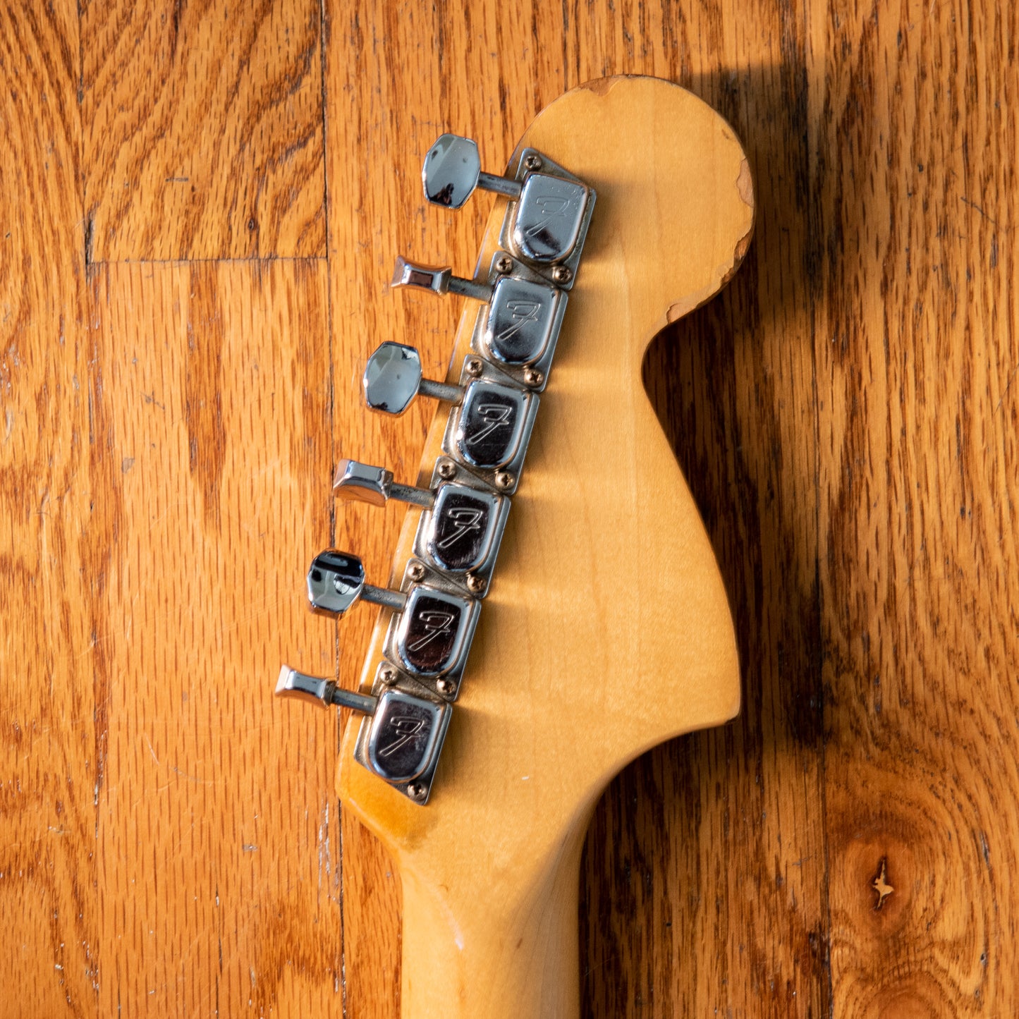 Fender Mustang Left Handed Sunburst 1970s w/OHSC