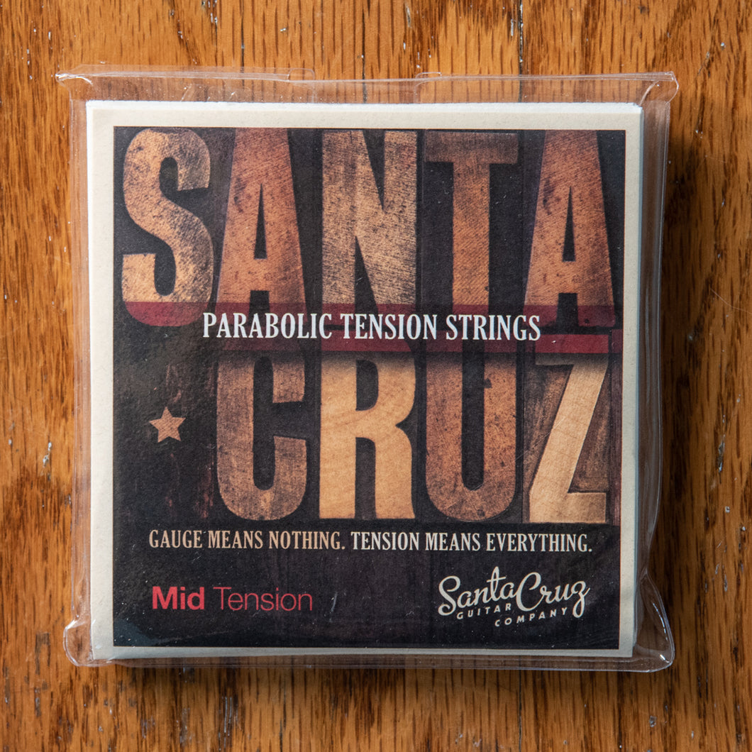 Santa Cruz Parabolic Tension Strings Mid Tension Subscription