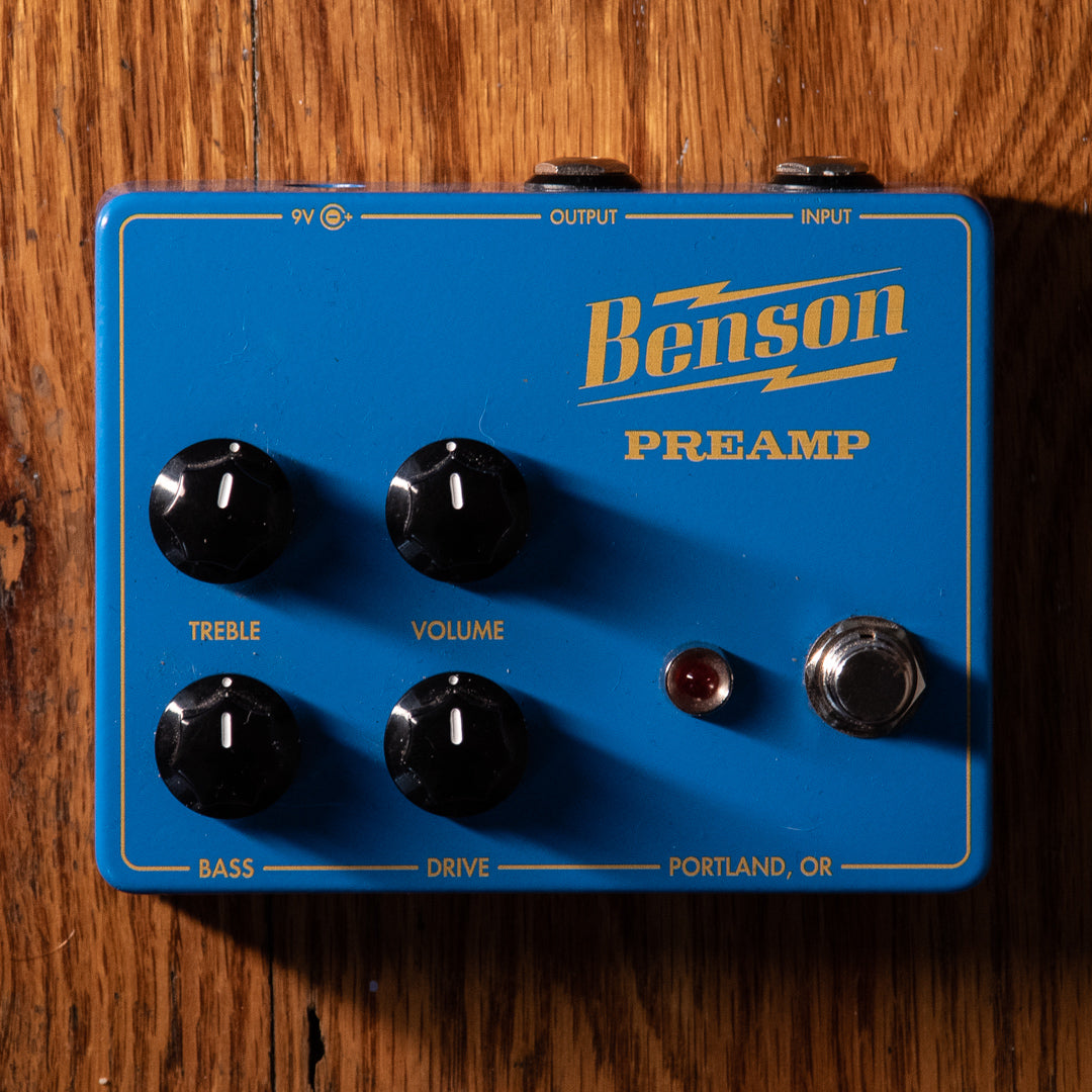 Benson Preamp Pedal (Used) at Black Bobbin: Limited Run