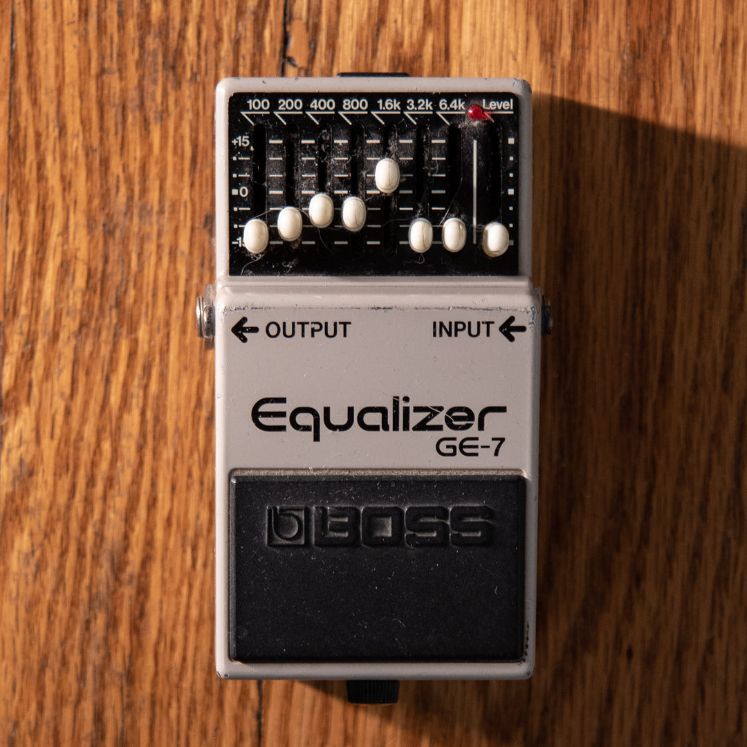 boss ge 7 equalizer pedal Boss GE-7 USED – Black Bobbin