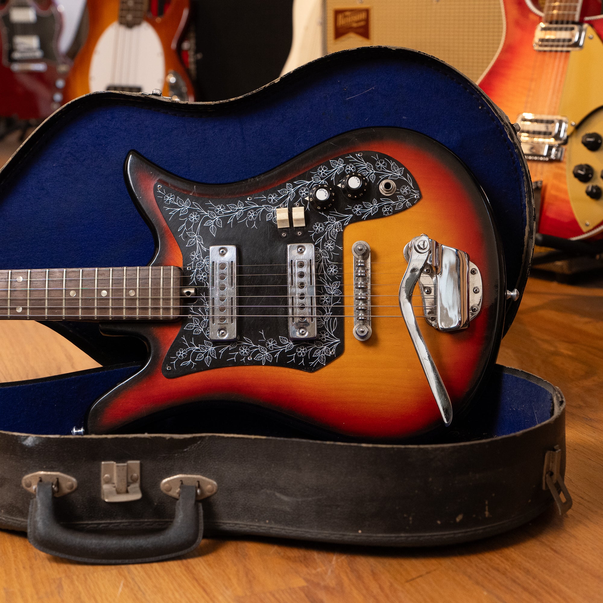 Teisco Del Ray ET 200 USED – Black Bobbin