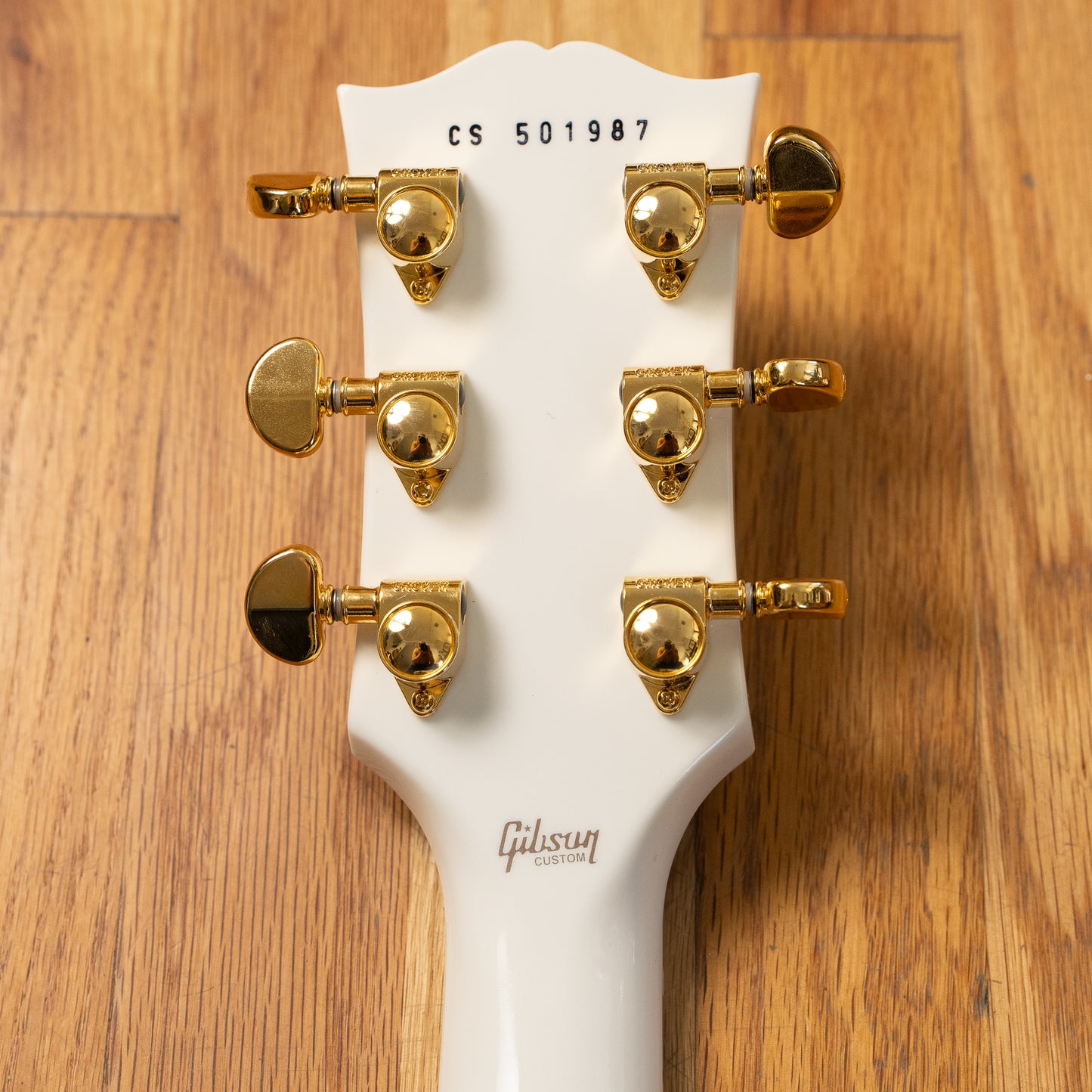 Gibson Custom Shop Les Paul Custom Alpine White 2025