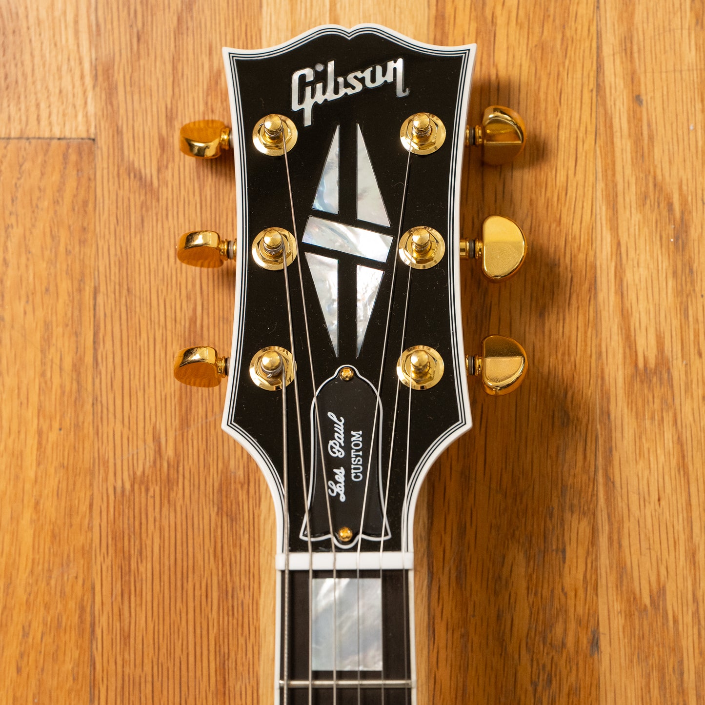 Gibson Custom Shop Les Paul Custom Alpine White 2025