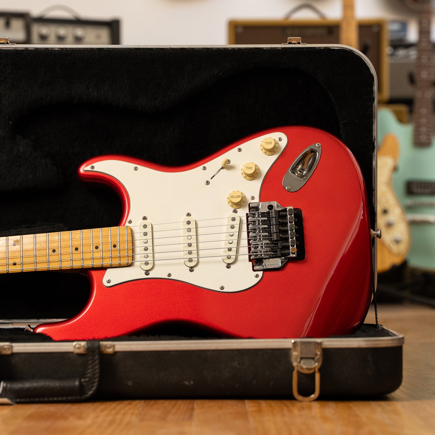 Fender Contemporary Stratocaster Candy Apple Red 1989