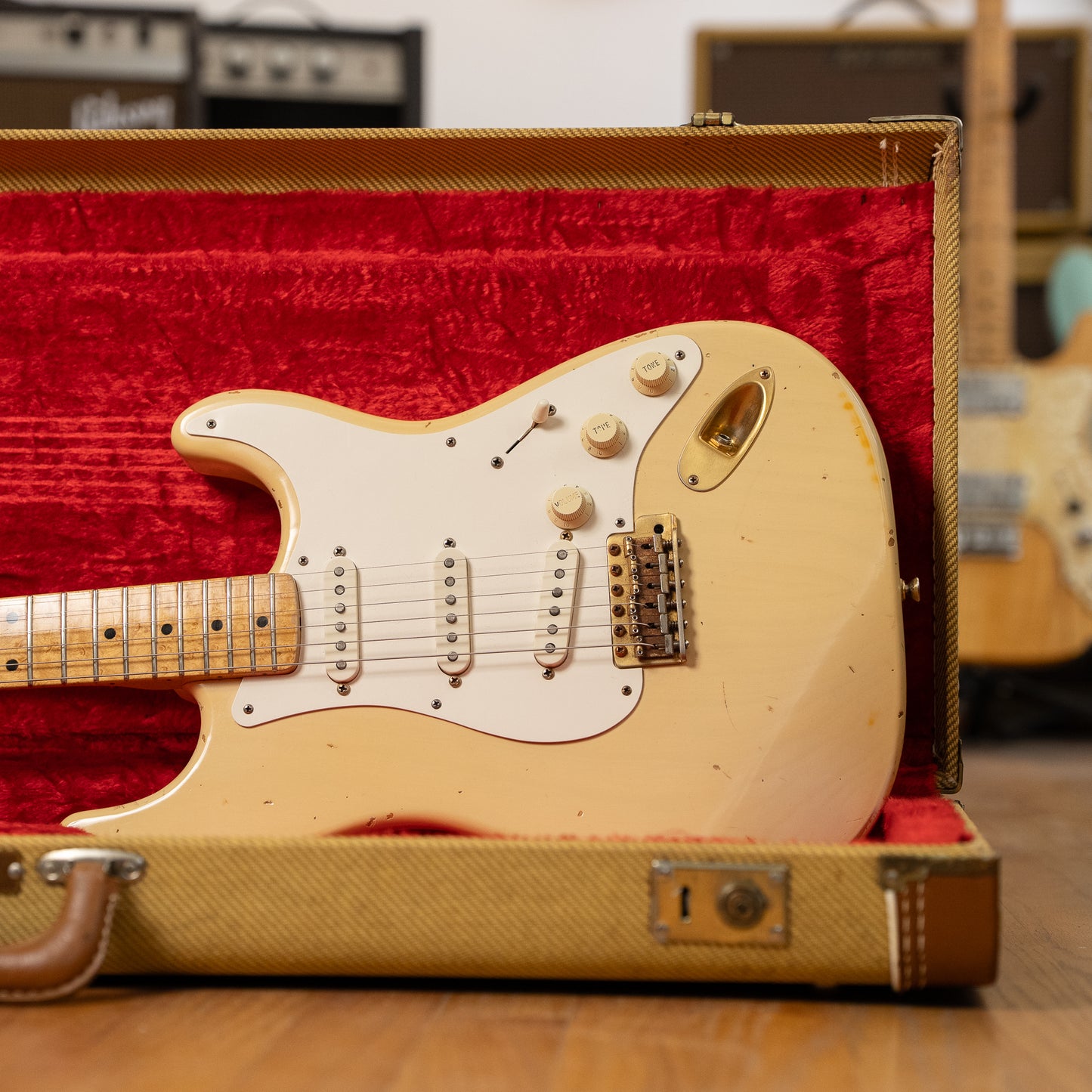 Fender Cunetto Custom Shop Relic Stratocaster Mary Kaye Blonde 1997