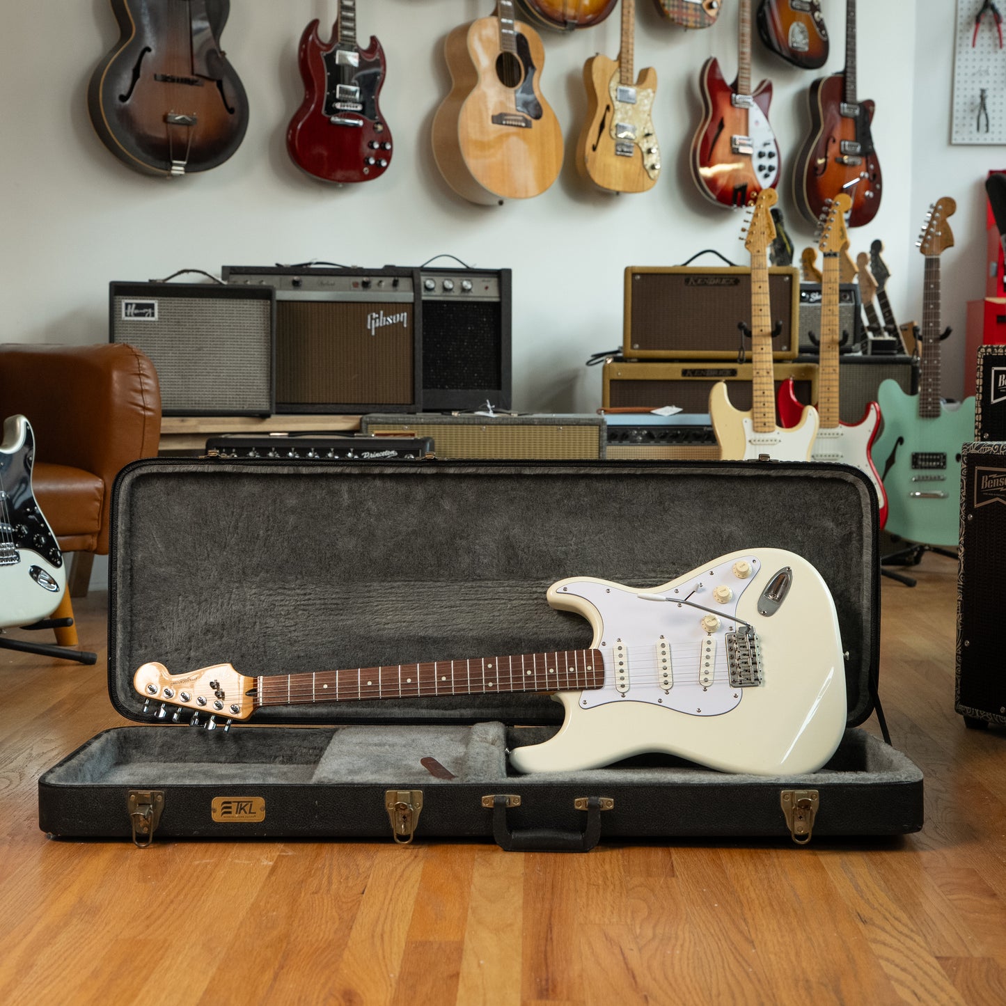 Fender Stratocaster Olympic White USED