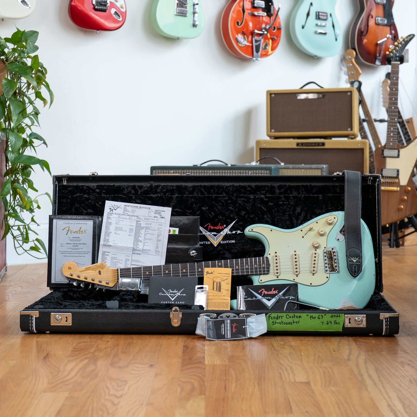 Fender Custom Shop Strat Surf Green 2024