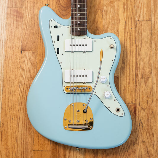 Black Bobbin Custom JM Sonic Blue w/ Gold Hardware
