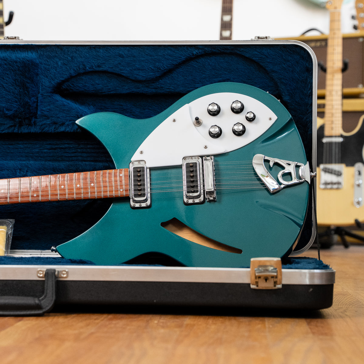 Rickenbacker 330 12-String Turquoise 1990's w/ OHSC