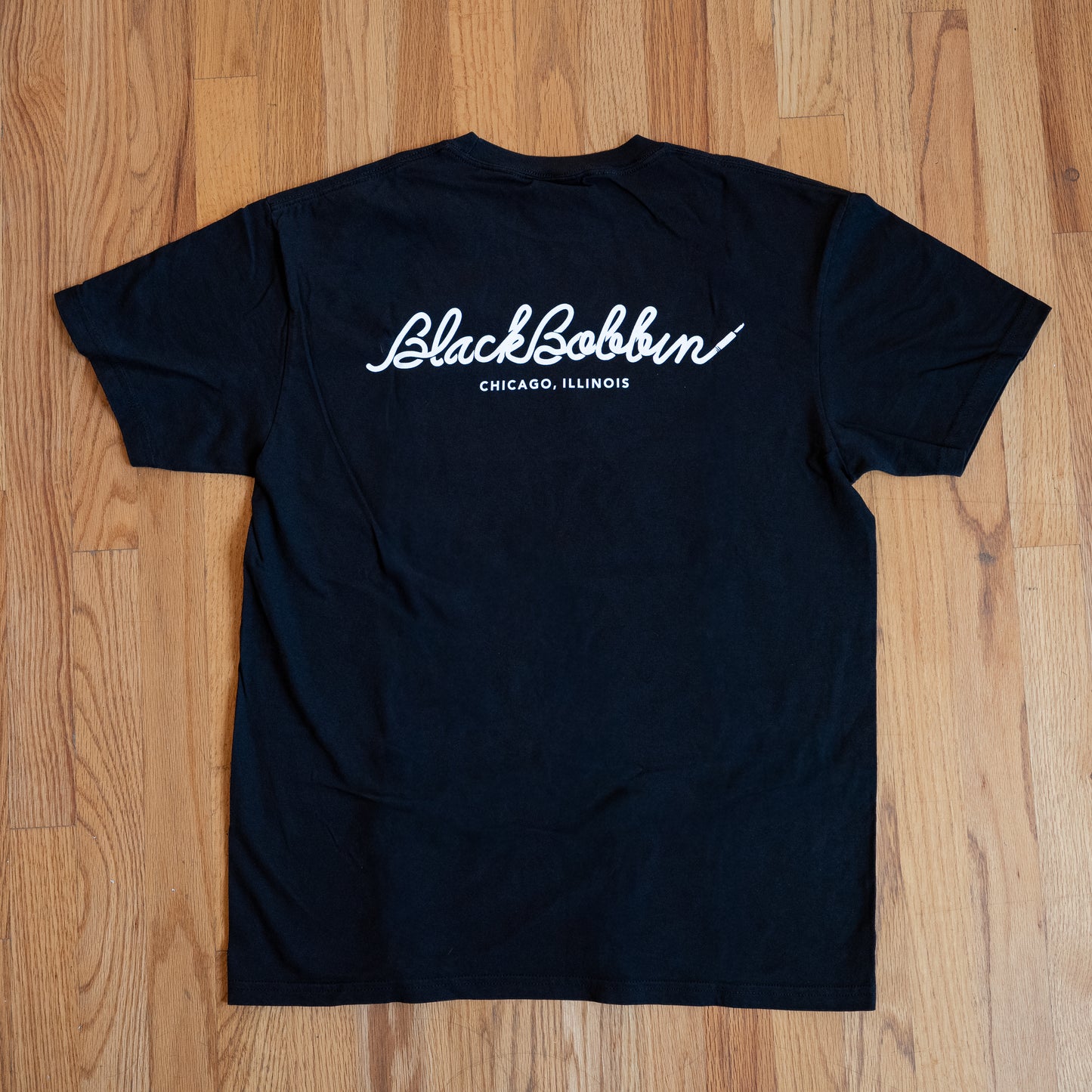 Black Bobbin "Cable" Logo Shirt