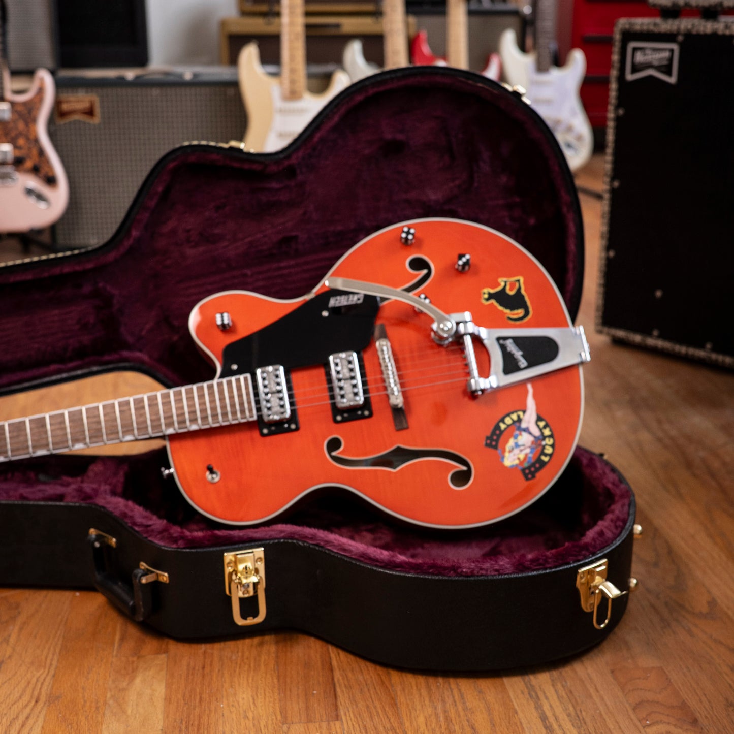 Gretsch G5427T Brian Setzer "Stray Cat" Clone USED