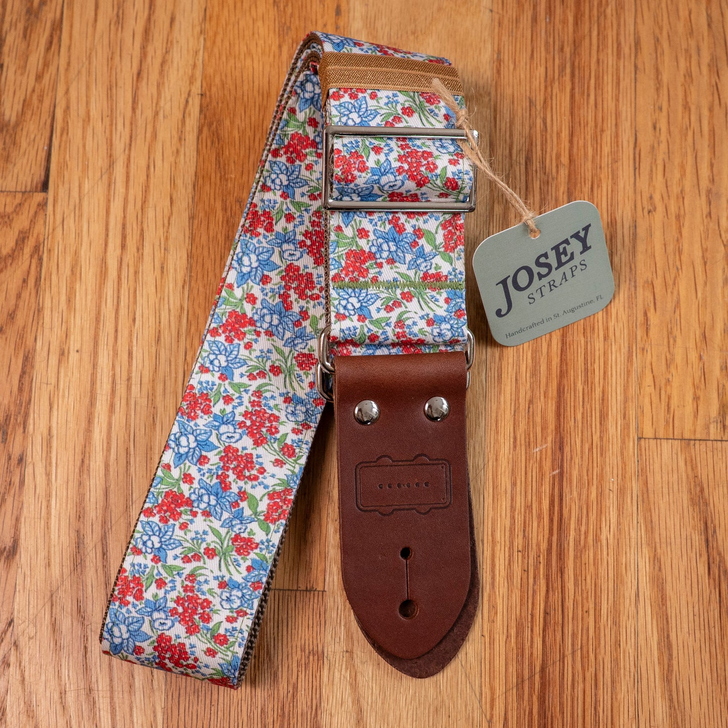Josey Straps Black Bobbin Exclusive "Margery" Strap w/ Saddle Ends