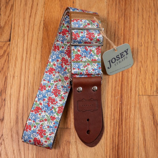 Josey Straps Black Bobbin Exclusive "Margery" Strap w/ Saddle Ends
