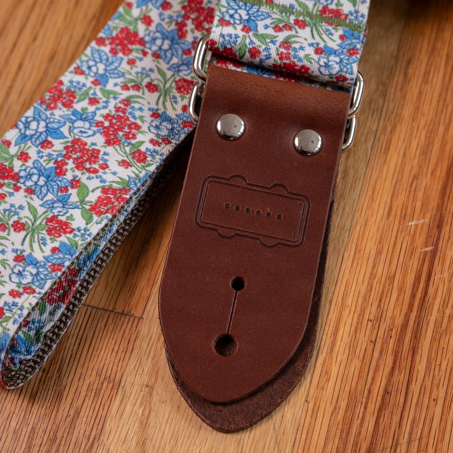 Josey Straps Black Bobbin Exclusive "Margery" Strap w/ Saddle Ends