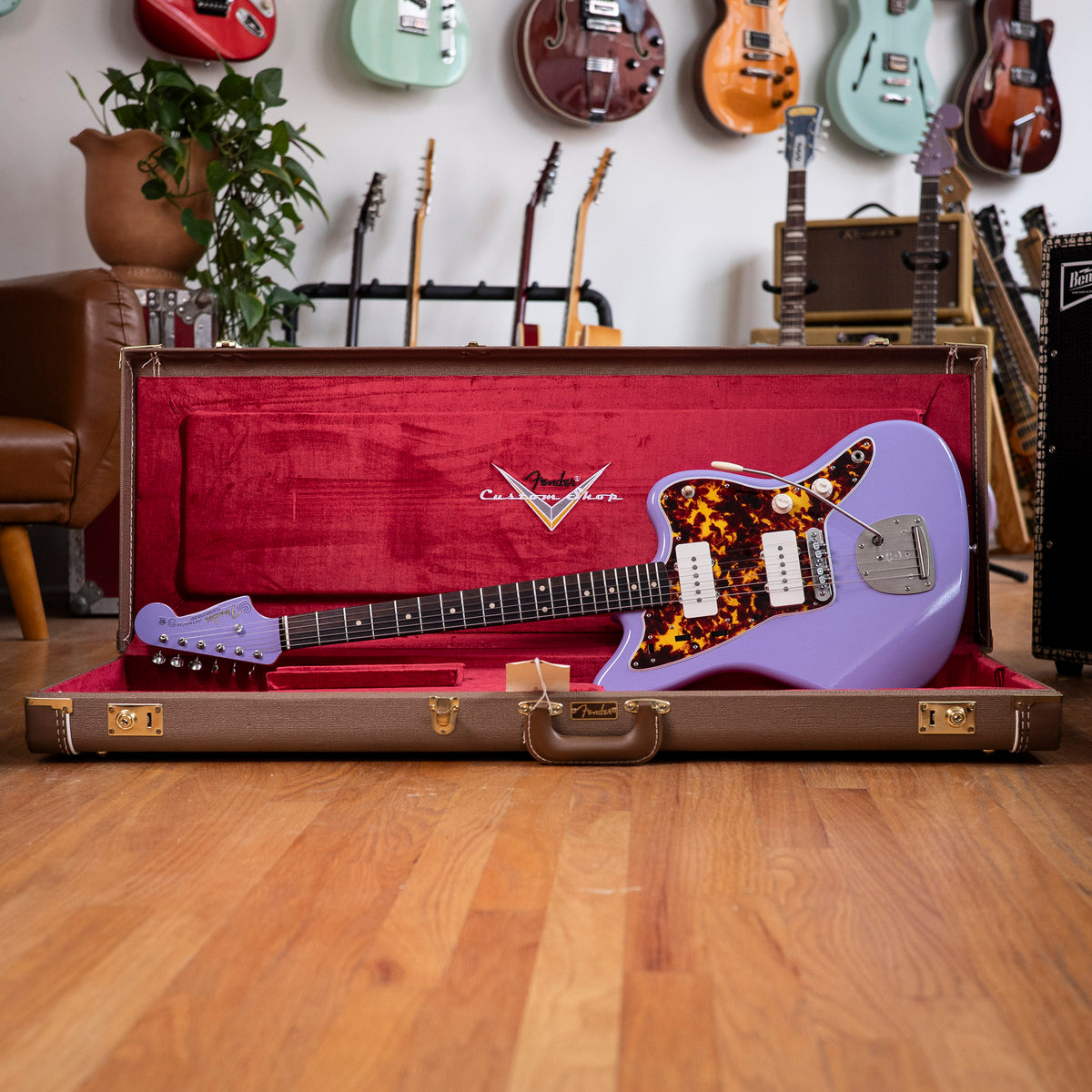 Fender CS 1962 Jazzmaster "Chicago Special" Deluxe Closet Classic Faded Lavender USED