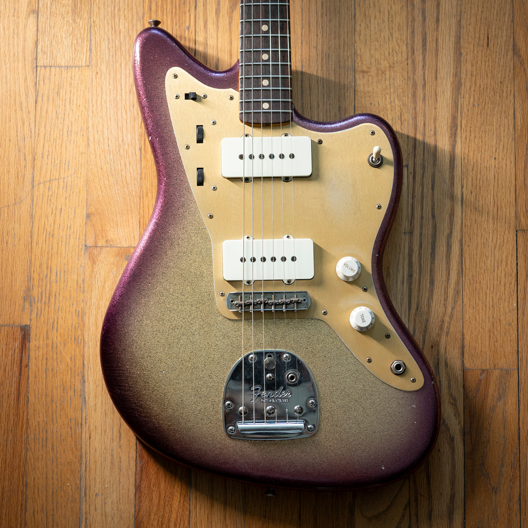 Fender CS CME Exclusive “Chicago Special” ‘59 Journeyman Jazzmaster Sparkle Golden Raspberry Burst w/OHSC