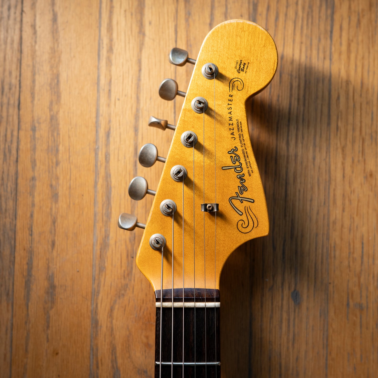 Fender CS CME Exclusive “Chicago Special” ‘59 Journeyman Jazzmaster Sparkle Golden Raspberry Burst w/OHSC