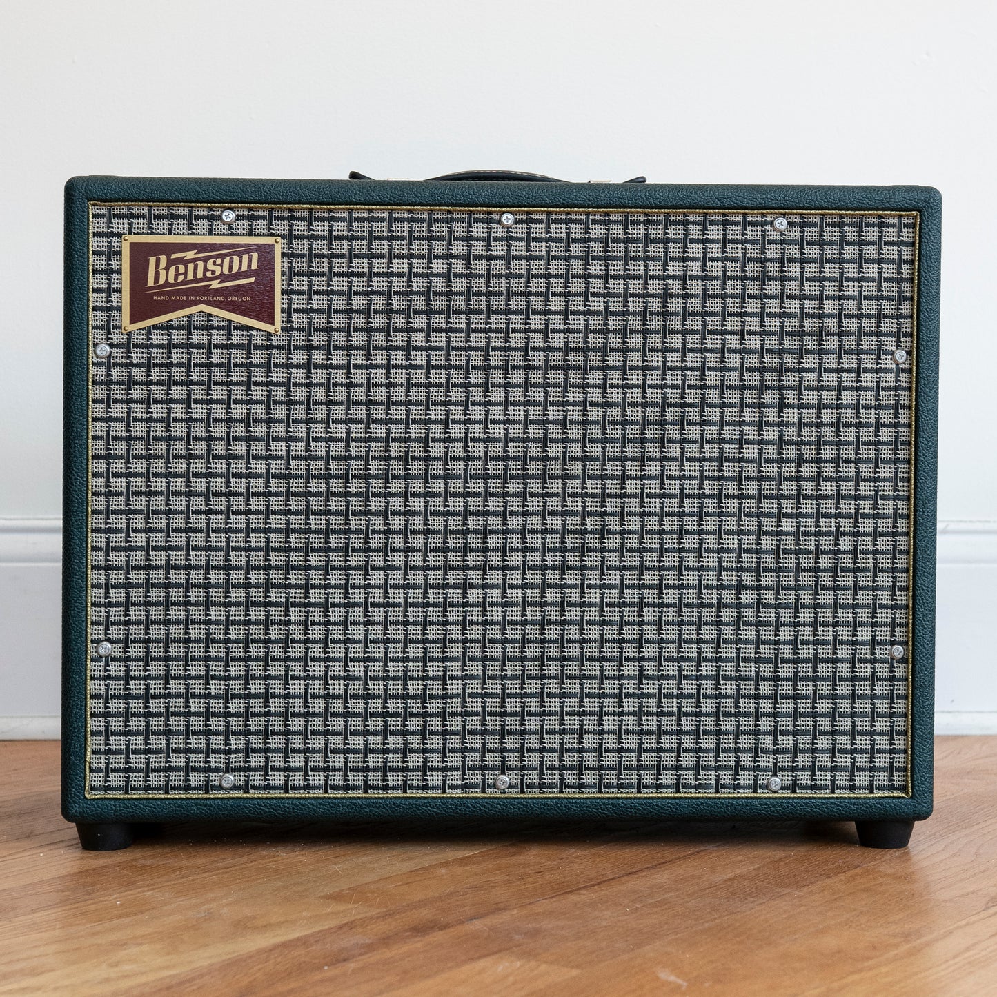 Benson Amps Bellringer 1x12 Green Tolex w/ Checkered Grill