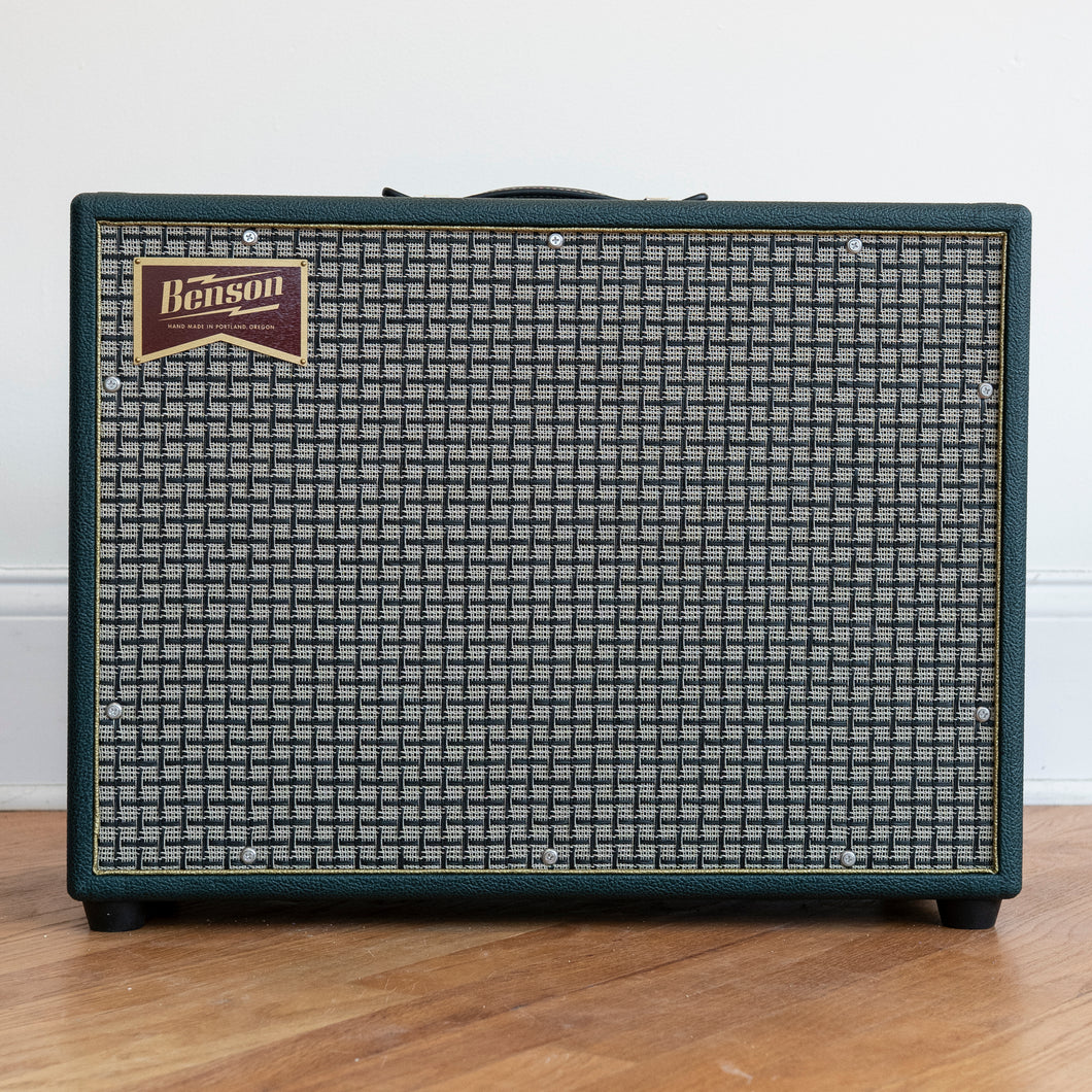 Benson Amps Bellringer 1x12 Green Tolex w/ Checkered Grill