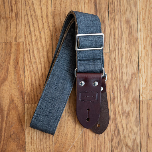 Josey Straps Black Bobbin Exclusive Charcoal w/ Sunset Ends
