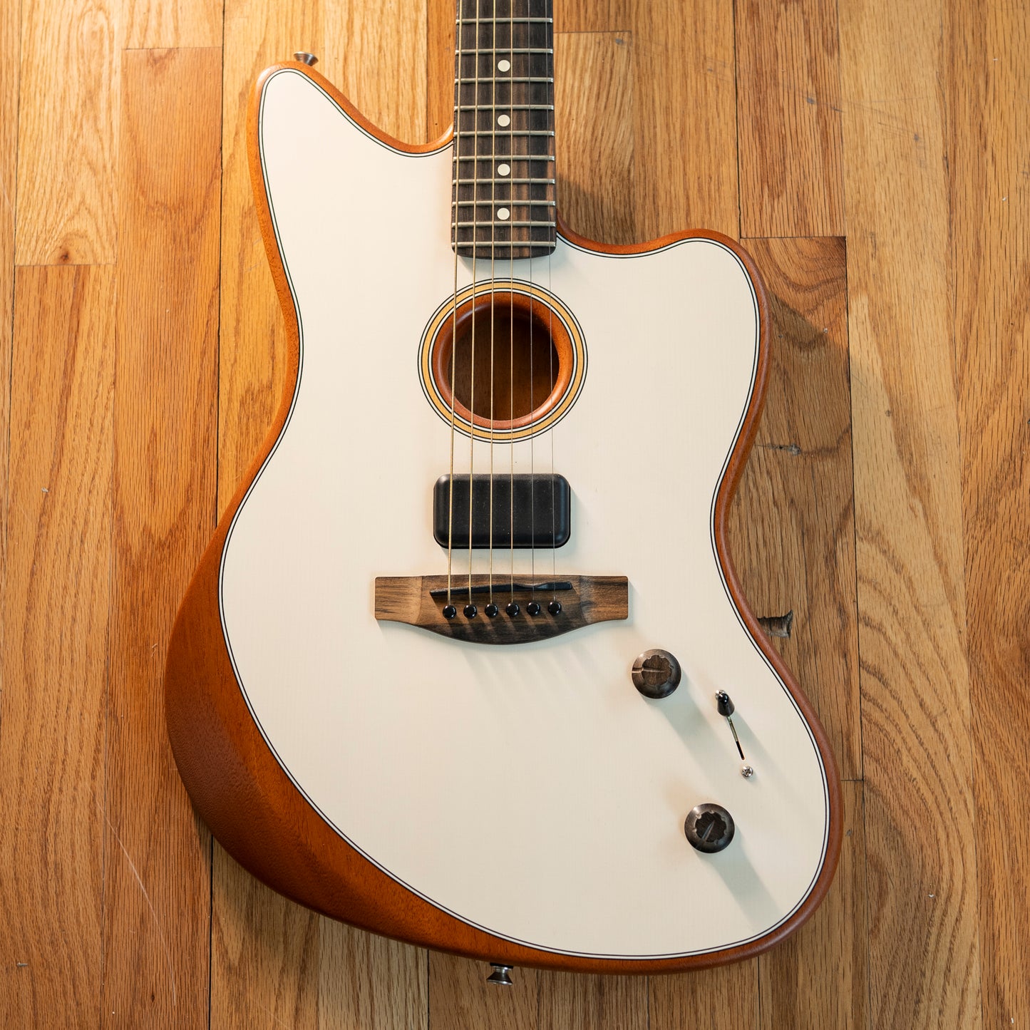 Fender Acoustasonic JM White USED