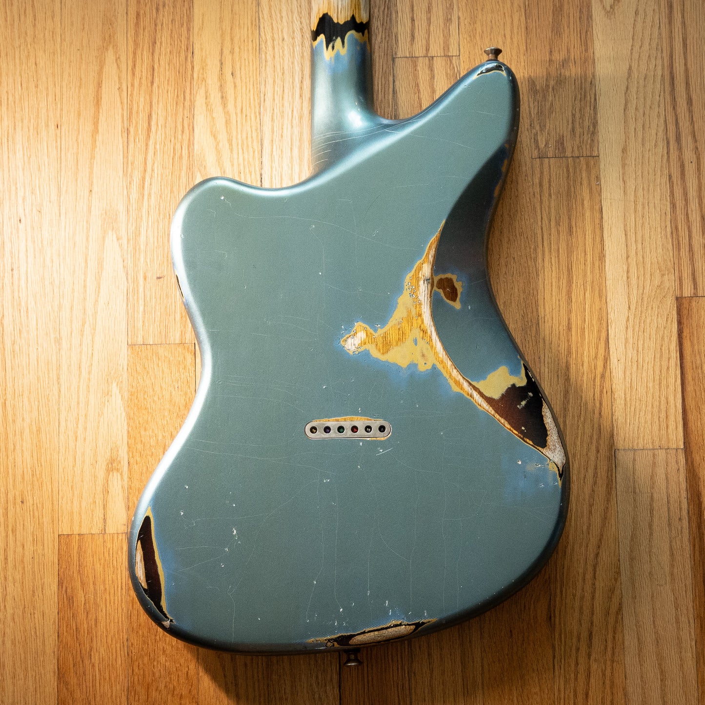 b3 Monroe Sunburst Pelham Blue / Gold / 3TSB Prototype