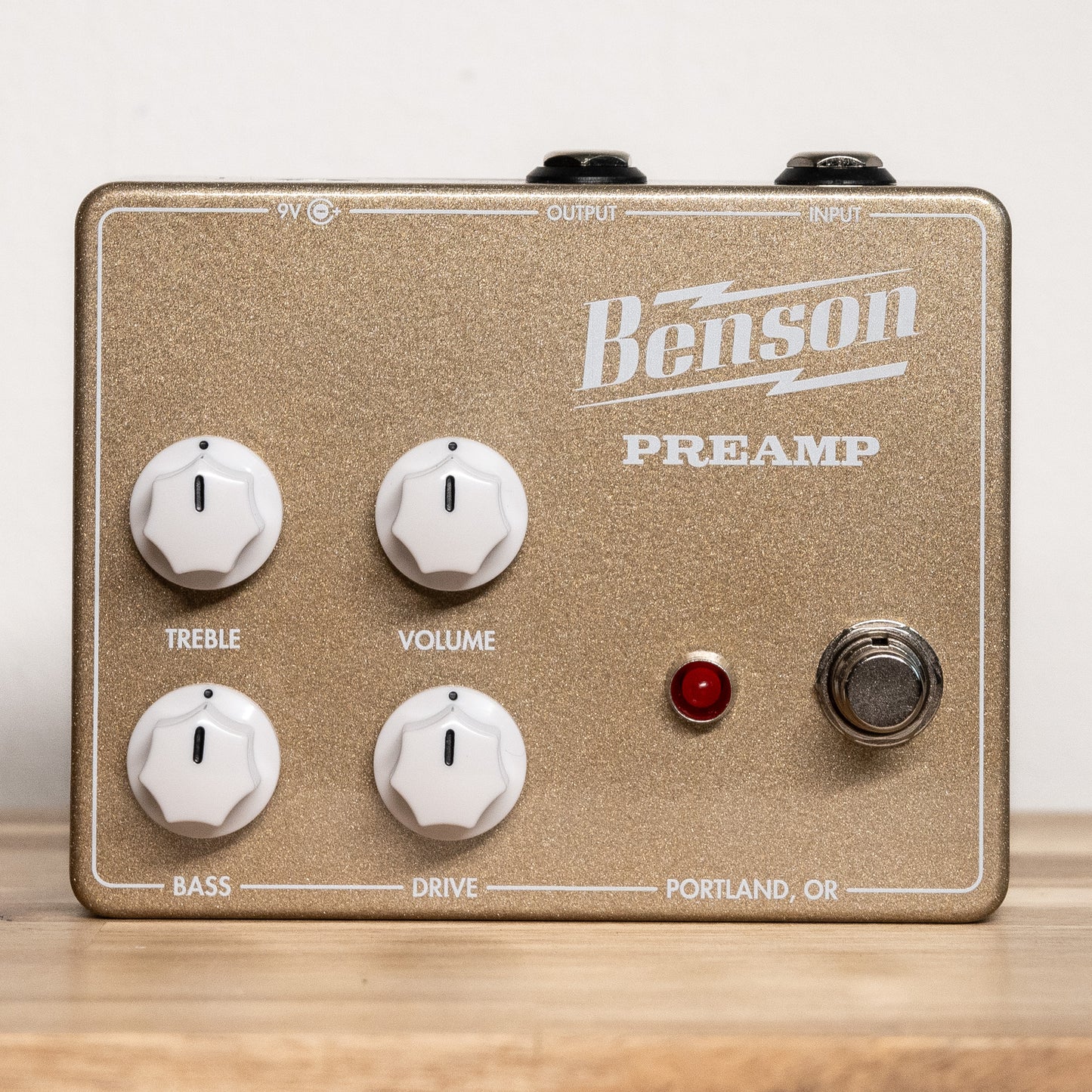Benson Preamp Pedal Champagne Sparkle Exclusive