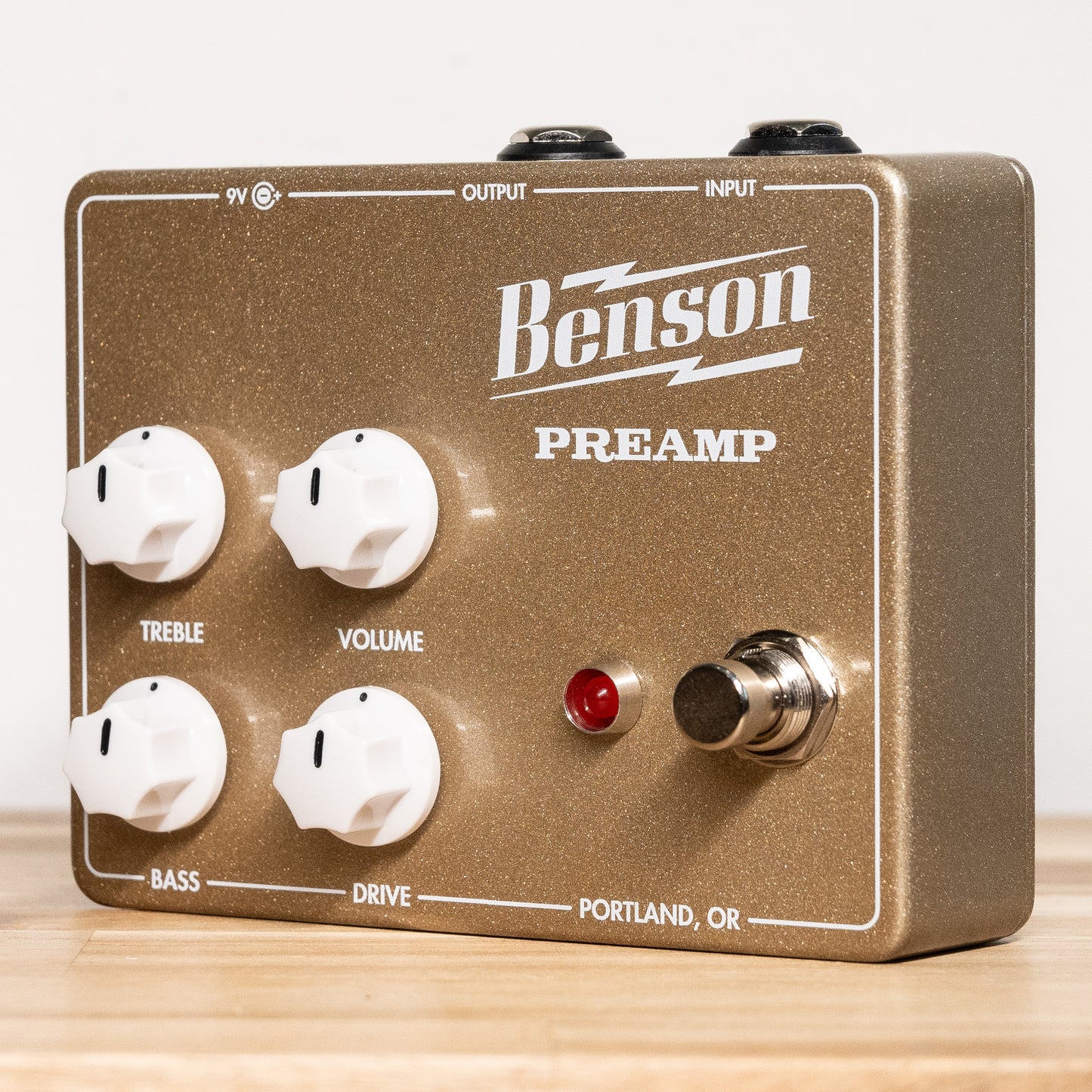 Benson Preamp Pedal Champagne Sparkle Exclusive