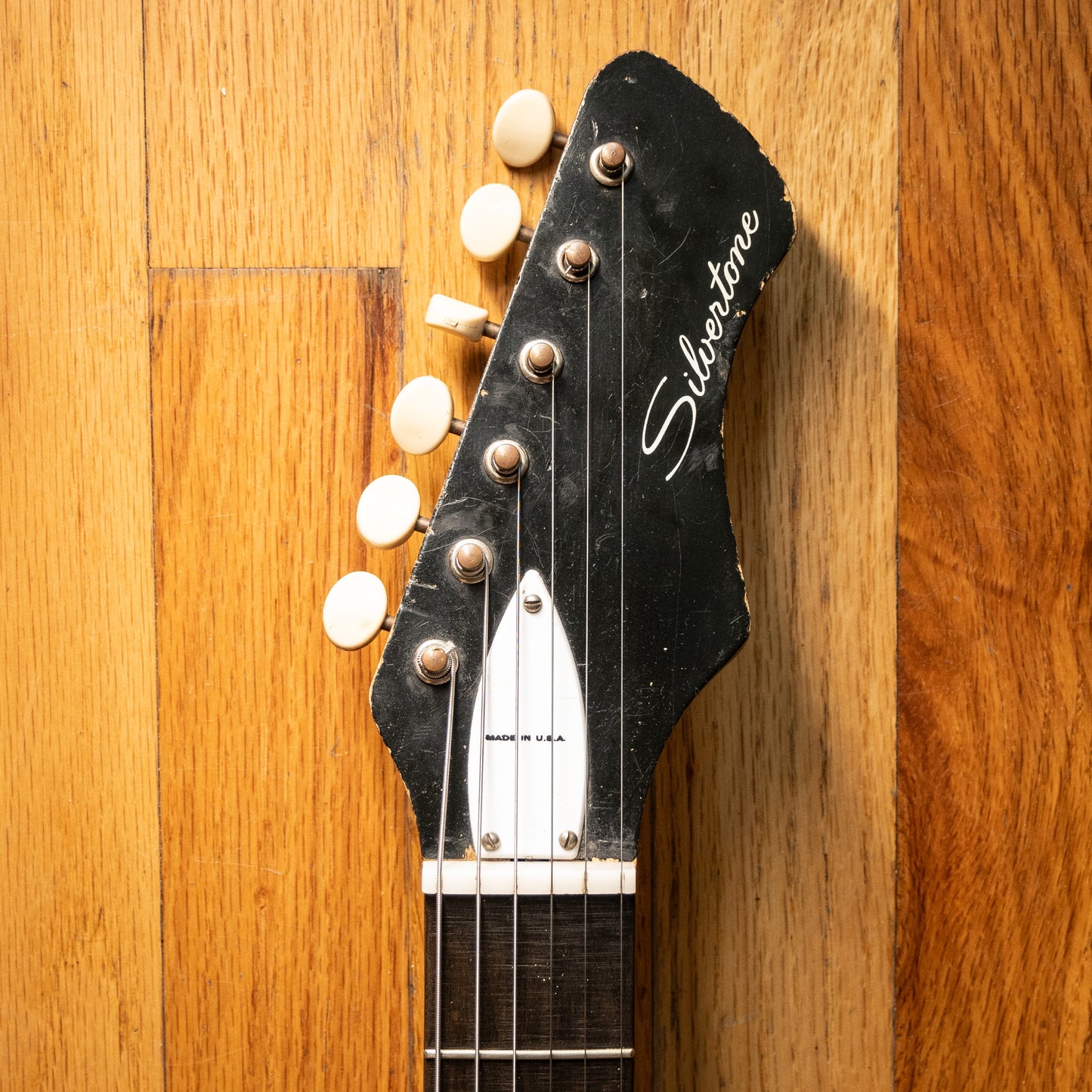 Silvertone 1476 Bobkat Black 60s Gig Bag
