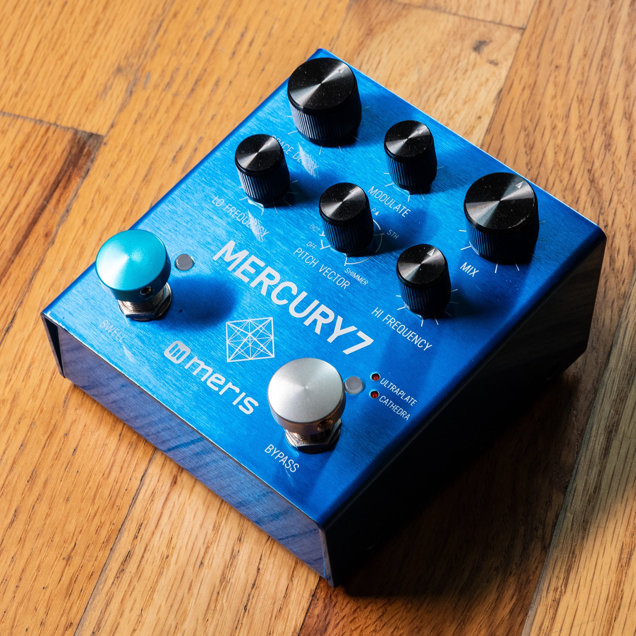 meris mercury 7 reverb pedal Meris Mercury 7 USED w/ Box – Black Bobbin