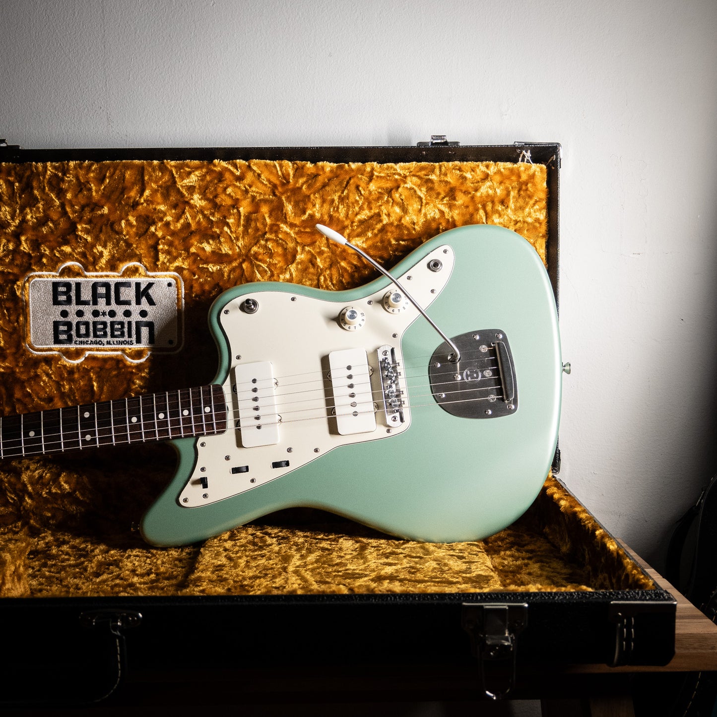 Black Bobbin Custom JM Inverness Green w/ Black Headstock