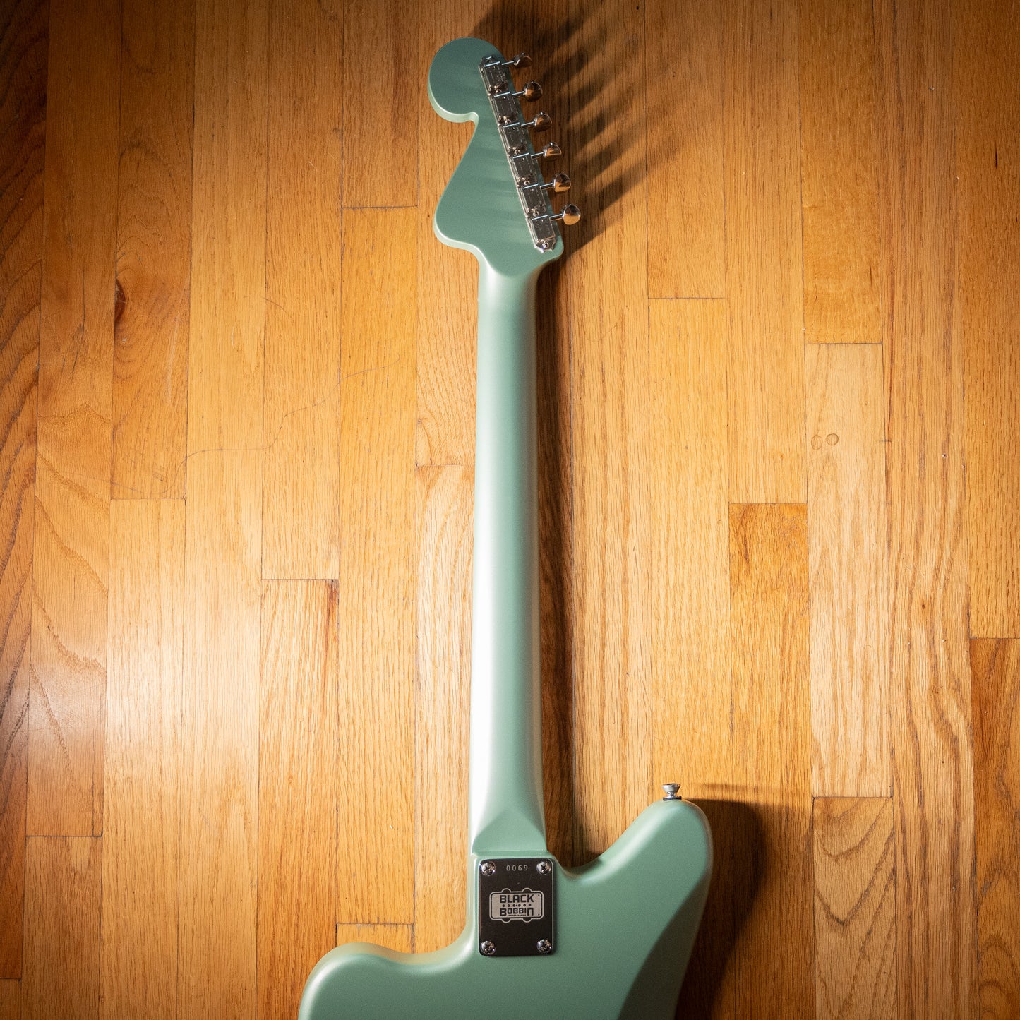 Black Bobbin Custom JM Inverness Green w/ Black Headstock