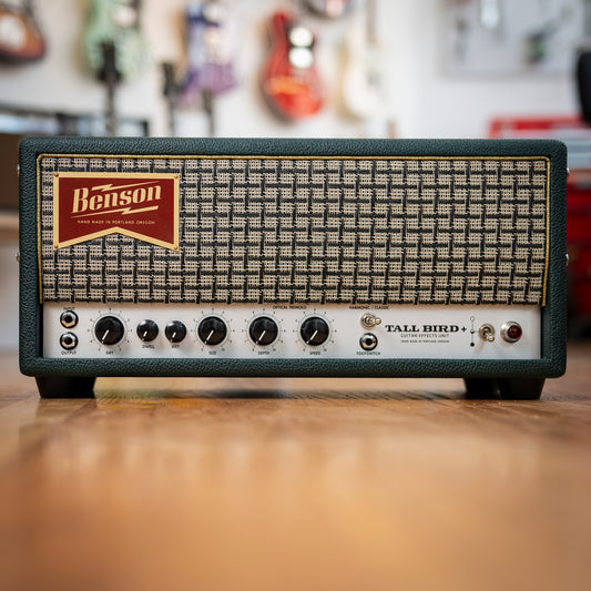 Benson Tall Bird Plus Green Tolex w/ Checkered Grill