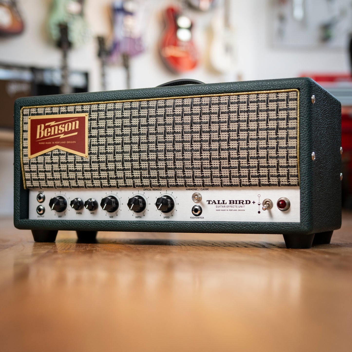 Benson Tall Bird Plus Green Tolex w/ Checkered Grill